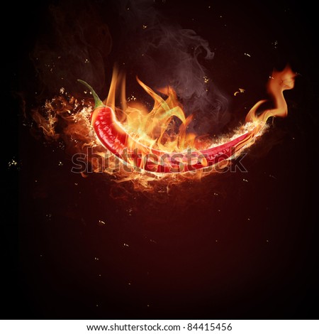 Hot chilli pepper