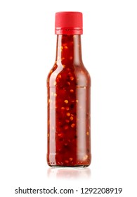 Hot chilli sauce bottle
