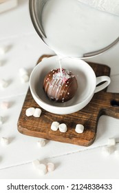 Hot Chocolate Ball Bomb, Winter Drink