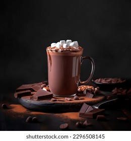 hot chocolate. Cocoa drink,  hot cocoa - Powered by Shutterstock