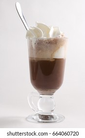 hot chocolate and cream