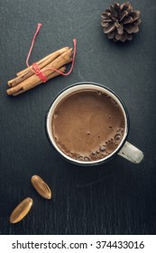 Hot Chocolate Top View