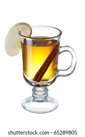 Hot Cider Isolated On White Background