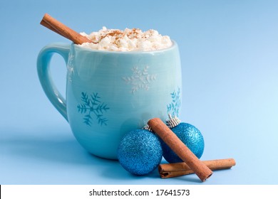 Hot Coco With Cinnamon Stick