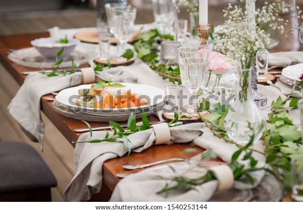 Hot Dish Rustic Decoration Natural Things Stock Photo Edit Now