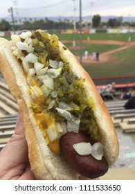 Hot Dog At Ballpark