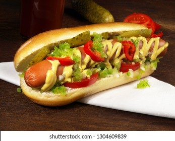 Hot Dog Chicago Style - Fast Food