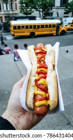 Hot Dog  In New York City