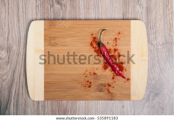 How to make a Cutting Board with Dried Peppers