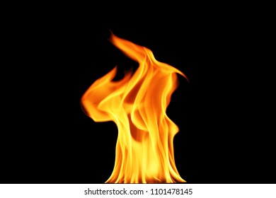 Hot fire background.(work path)