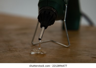 Hot Glue Gun Seeping Onto Work Bench Top