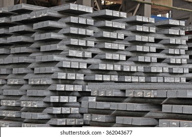 Hot ingot in a steel plant - Shutterstock ID 362043677