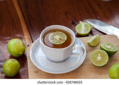 hot lime tea