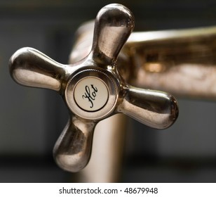 Hot Metal Bathroom Tap