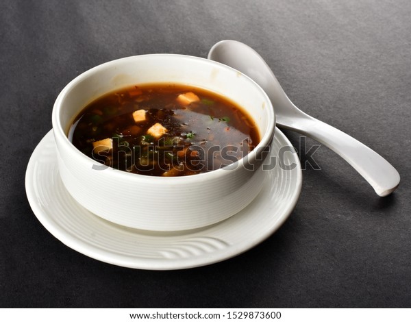 Hot n sour soup\
(Chinese)