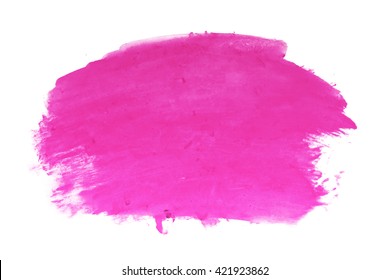 Hot Pink Watercolor Background