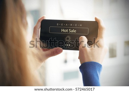 Hot Sale, Business Concept