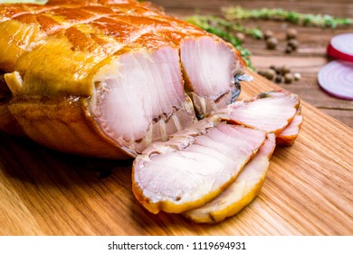 Hot Smoked Sturgeon Fillet