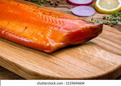 Hot Smoked Trout Fillet