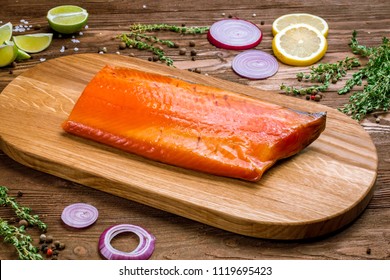 Hot Smoked Trout Fillet