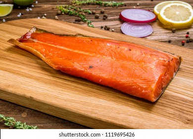 Hot Smoked Trout Fillet