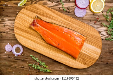 Hot Smoked Trout Fillet