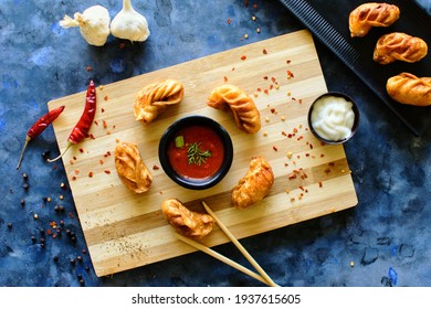 Hot Spicy Momos Tastes Well With Dips!