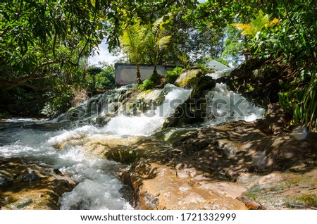 Hot spring, Mangeruda (Soa Mengeruda), Flores, Indonesia
