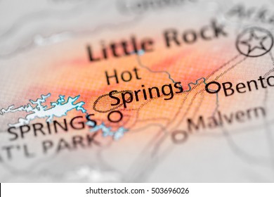 Hot Springs. Arkansas. USA