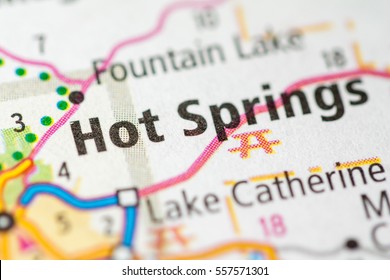 Hot Springs. Arkansas. USA