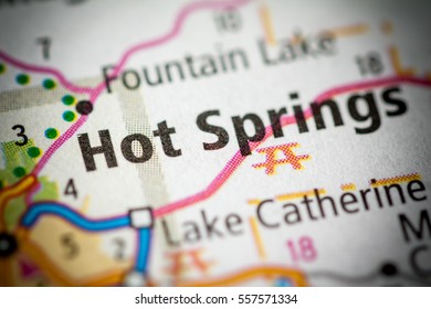 Hot Springs. Arkansas. USA