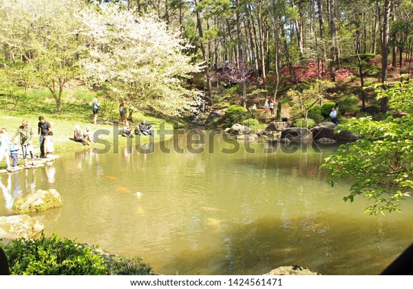 Hot Springs Arusa March 31 2018 Royalty Free Stock Image