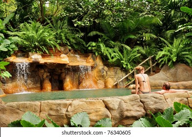 Hot Springs With Couple