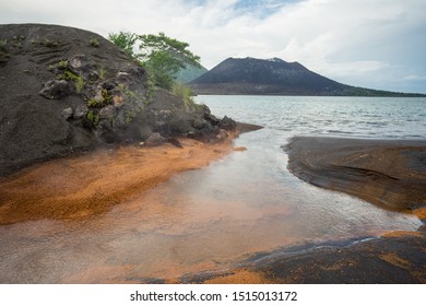 Hot Springs Near Tavurvur Volcano 