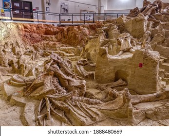 Hot Springs, South Dakota, USA 12-27-20
Mammoth Fossil Dig Site 