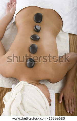 hot stone treatment in spa