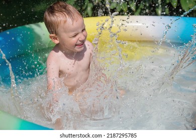 Hot Summer Day Children Swim Splash Stock Photo 2187295785 | Shutterstock