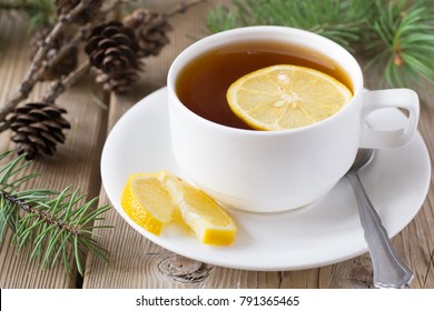 Hot Tea White Cup Lemon Selective Stock Photo (Edit Now) 784850878