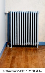 Hot Water Steam Radiator Heater In Home