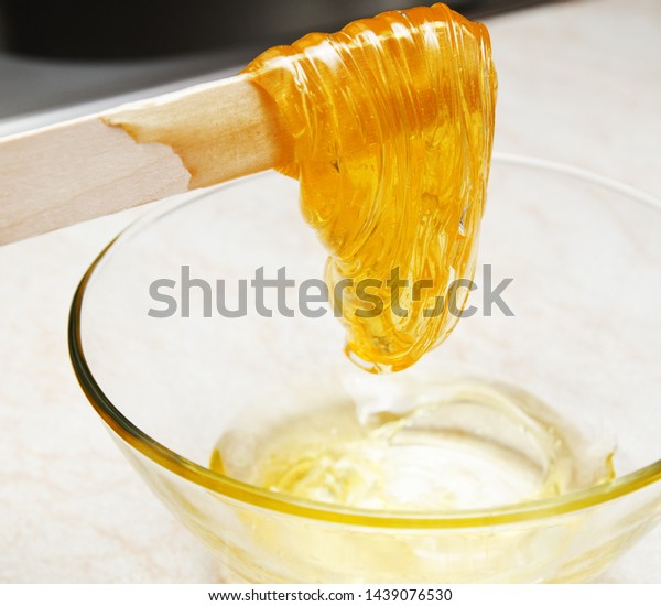 Hot Wax Waxing Hair Removal Depilation Stock Photo Edit Now