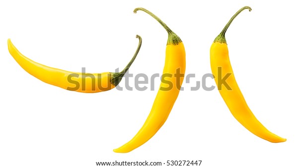Yellow Artificial Chili Peppers 11734 