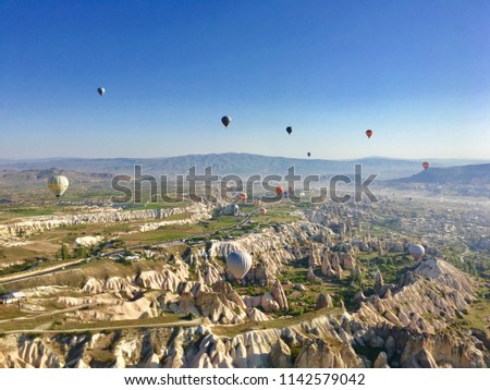 hotairballoon cappadocia, Turkey