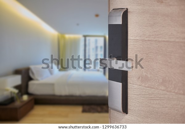 Hotel Apartment Bedroom Door Used Digital Objects