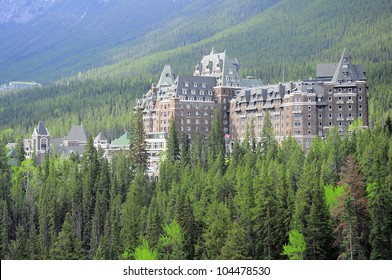 Hotel. Banff National park. Canada.