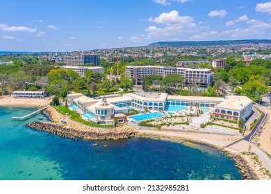 Hotel at a beach resort at Saint Konstantine and Elena near Varna, Bulgaria