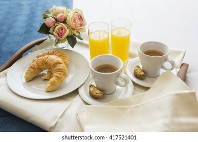 Hotel Breakfast In Bed For Two