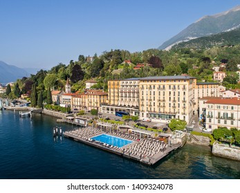 Hotel Britannia, Luxury Hotel On Como Lake In Italy. Summer 2019