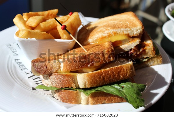 hot chip sandwich