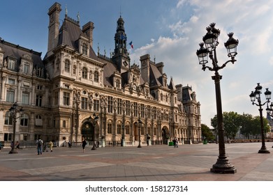 Hotel De Ville In Paris, France