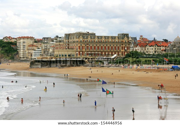 Hotel Du Palais Biarritz France This Stock Photo Edit Now - 